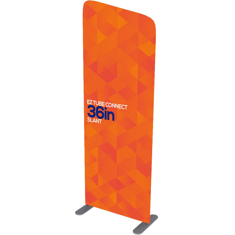 3 ft. EZ Tube® Connect Slanted Top Left — Single Sided Graphic Package
